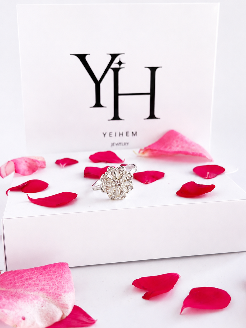 Anillo Flor Zen
