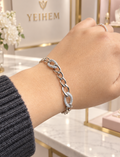 Pulsera Enlace Brillante