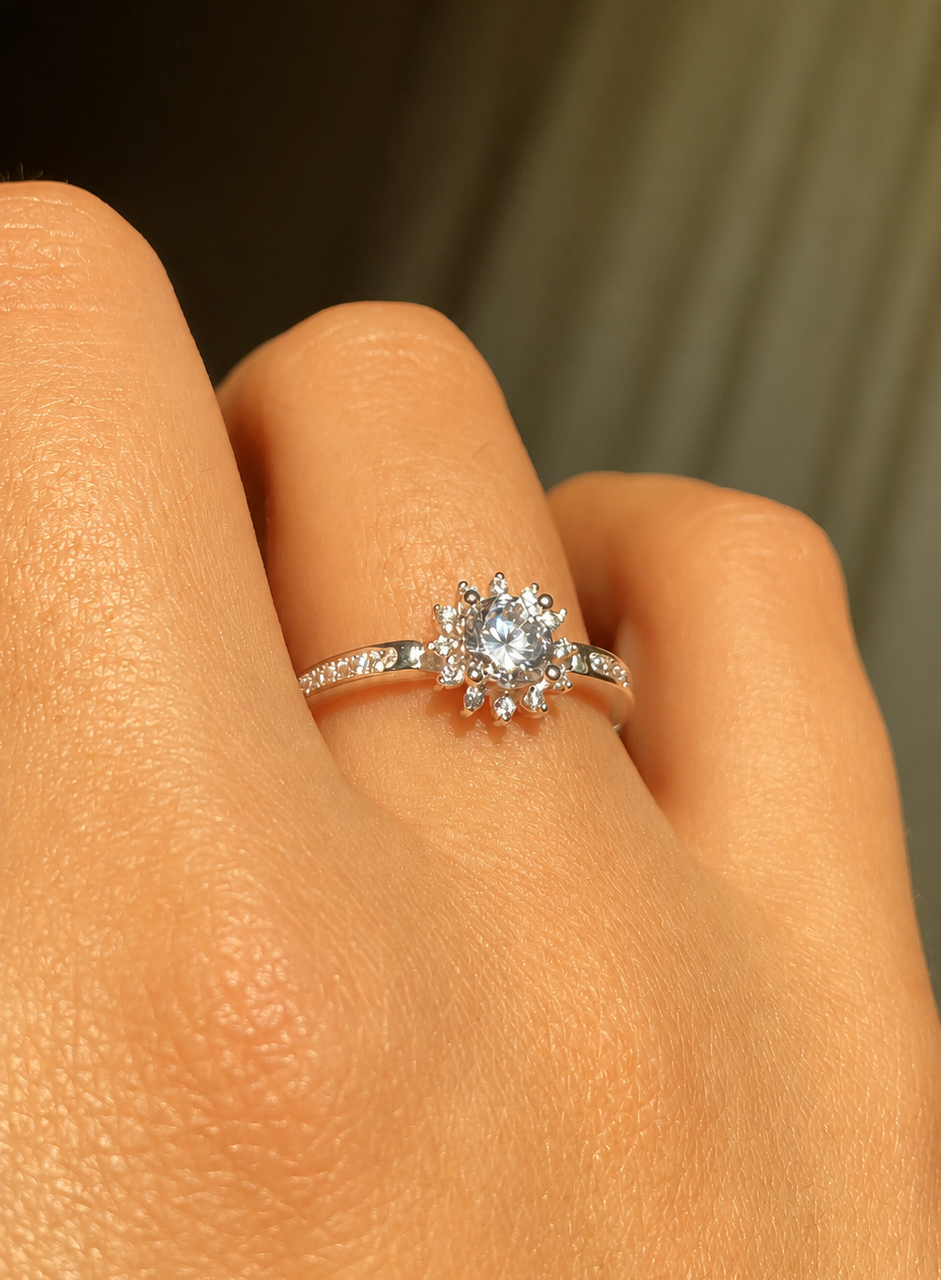 Anillo Sol de Cristal